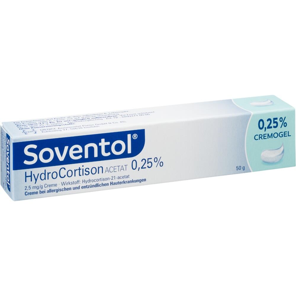 SOVENTOL Hydrocortisonacetat 0,25% Creme