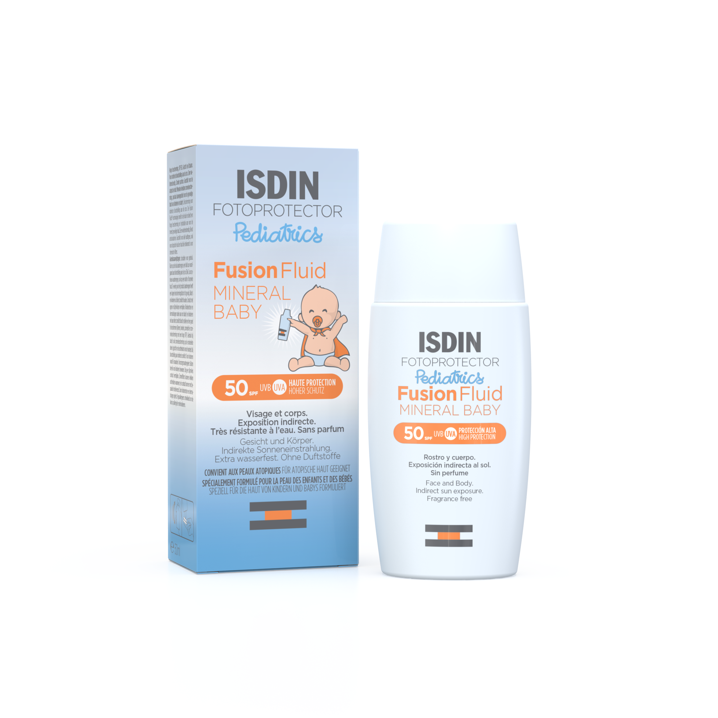 ISDIN Fotoprotector Ped.Fusion Flu.Min.Baby LSF 50