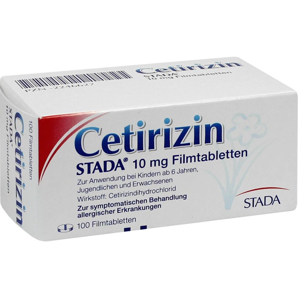 CETIRIZIN STADA 10 mg Filmtabletten