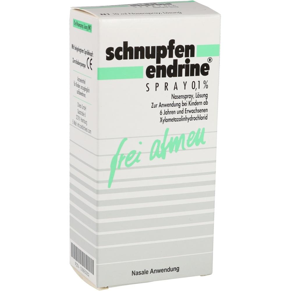 SCHNUPFEN ENDRINE 0,1% Nasenspray