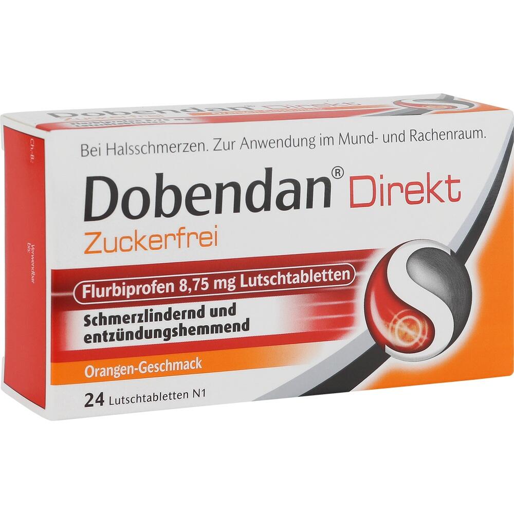 DOBENDAN Direkt zuckerfrei Flurbiprofen 8,75mg Lut