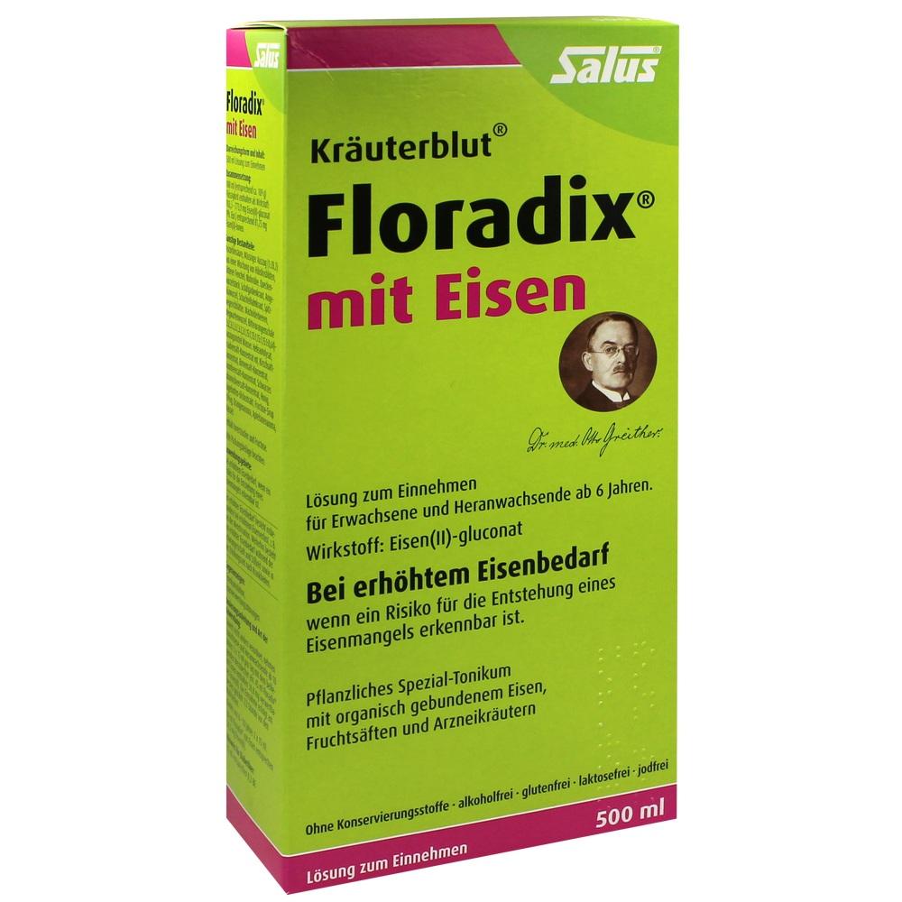 FLORADIX mit Eisen Lösung zum Einnehmen