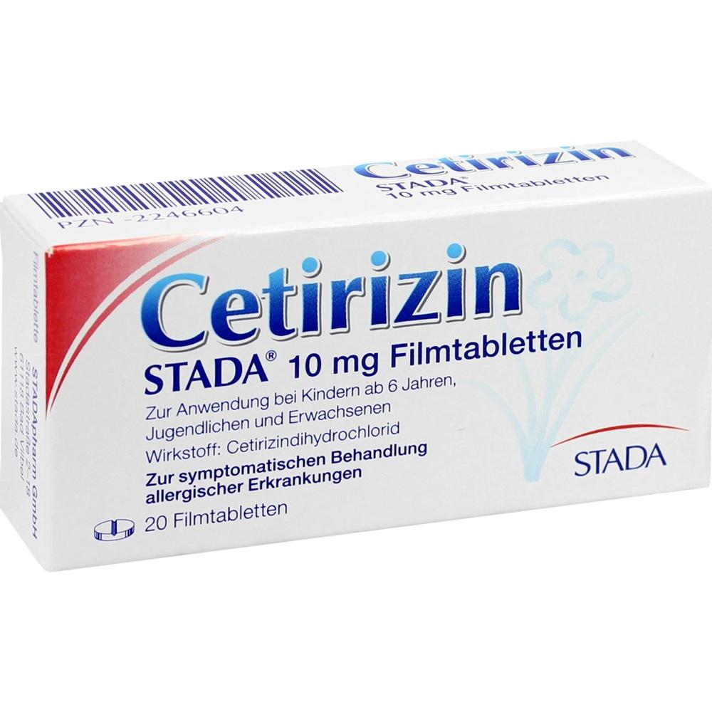 CETIRIZIN STADA 10 mg Filmtabletten