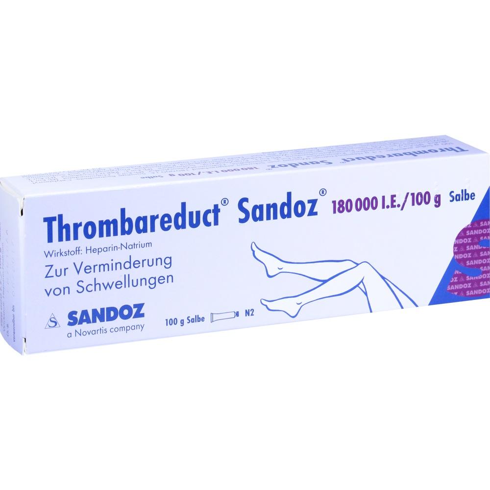 THROMBAREDUCT Sandoz 180.000 I.E. Salbe