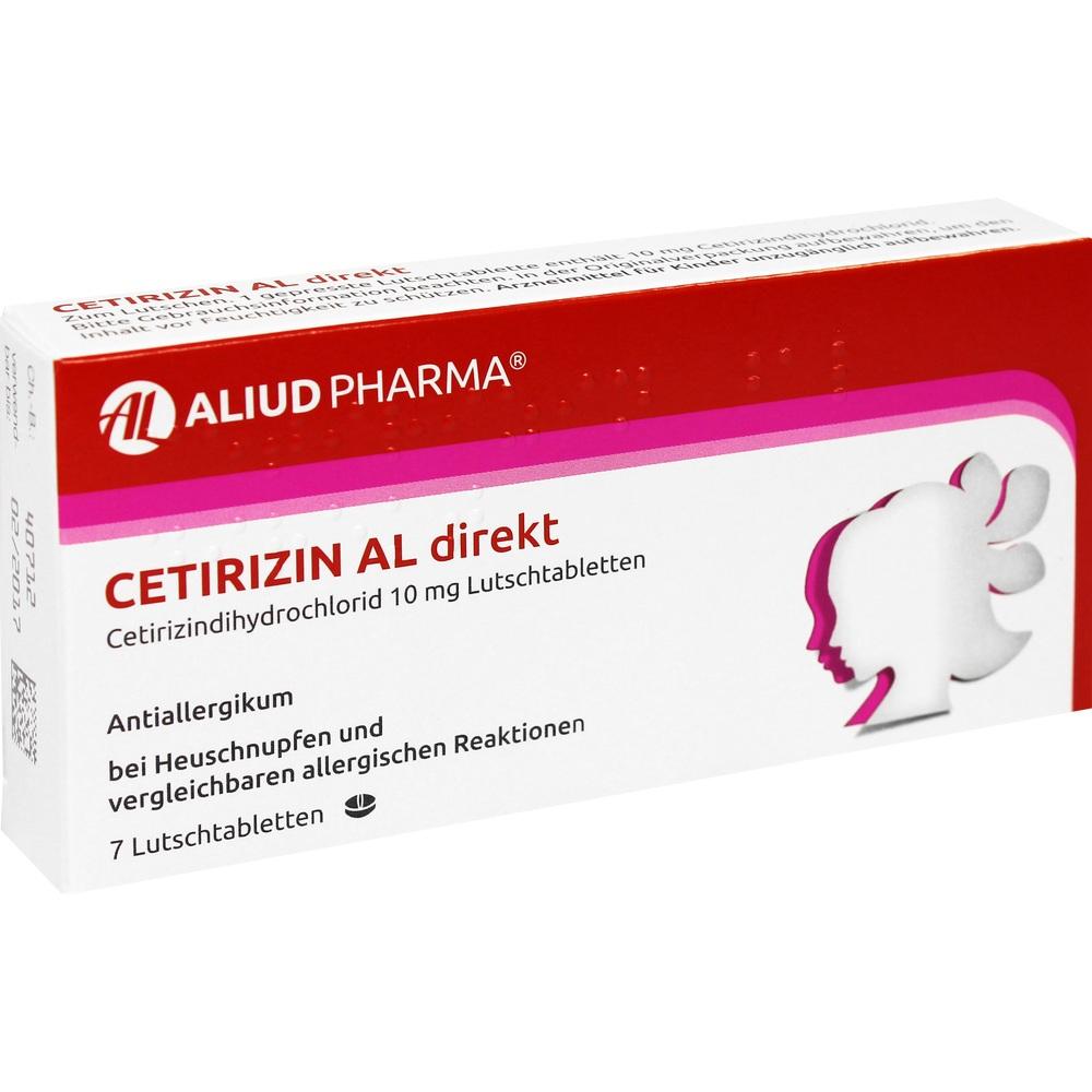 CETIRIZIN AL direkt Lutschtabletten