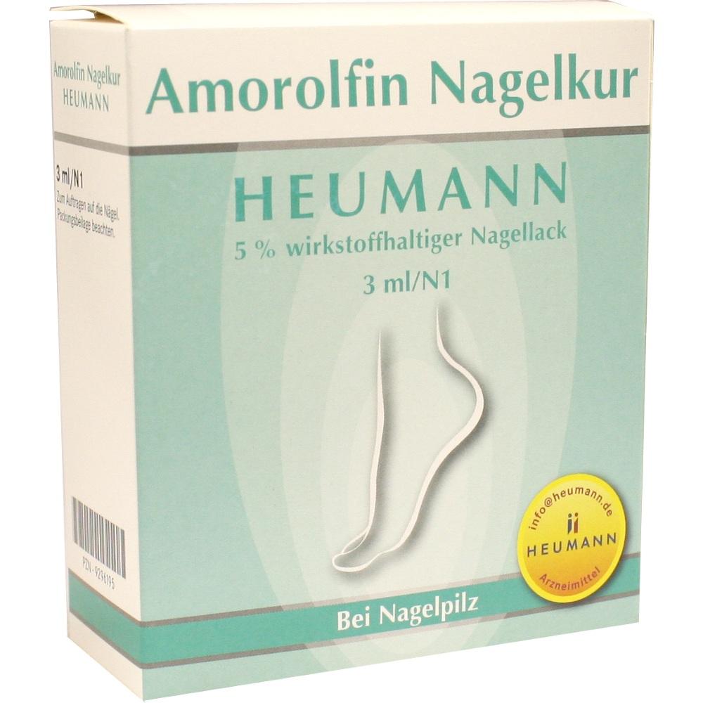 AMOROLFIN Nagelkur Heumann 5% wst.halt.Nagellack