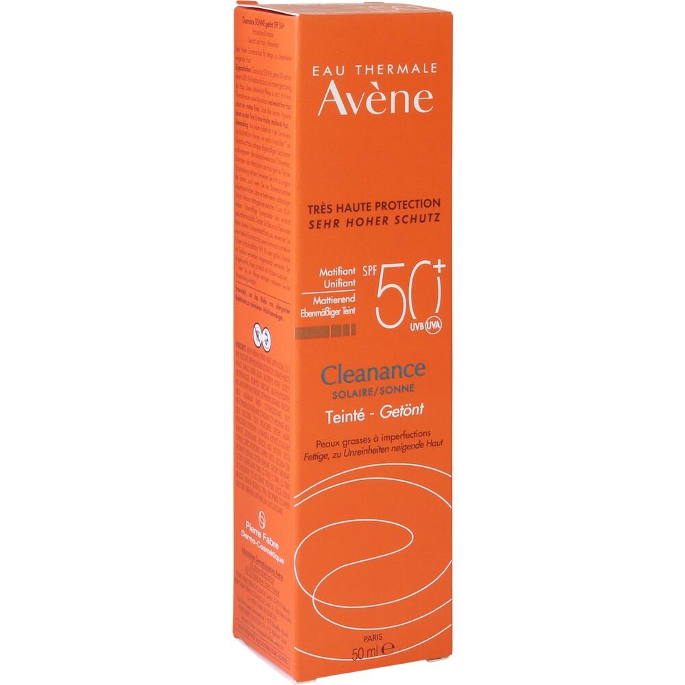 AVENE SunSitive Cleanance Sonne Emu.SPF 50+ getönt