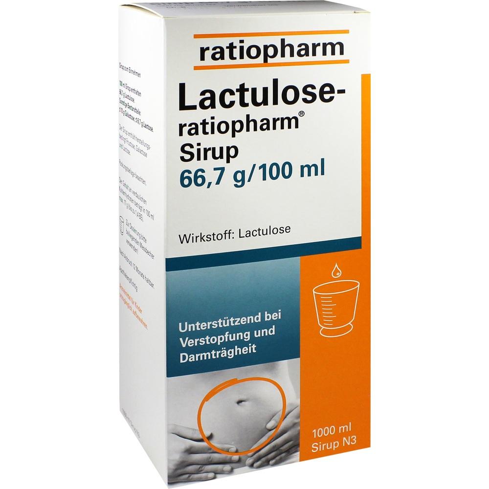 LACTULOSE-ratiopharm Sirup