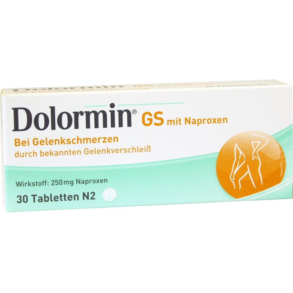 DOLORMIN GS mit Naproxen Tabletten