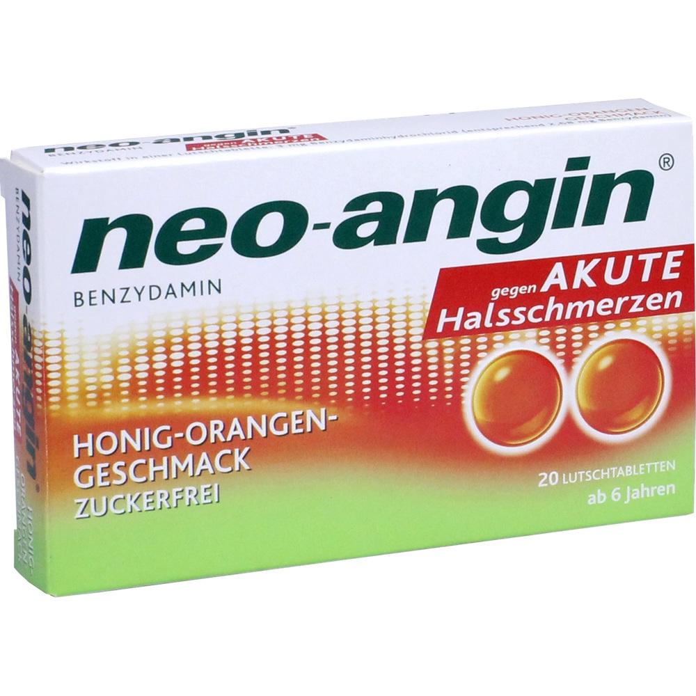 NEO-ANGIN Benzydamin akute Halsschmerz.Honig-Oran.