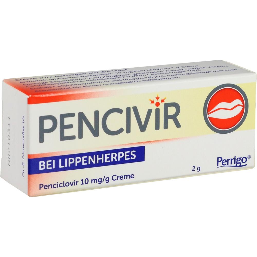 PENCIVIR bei Lippenherpes Creme