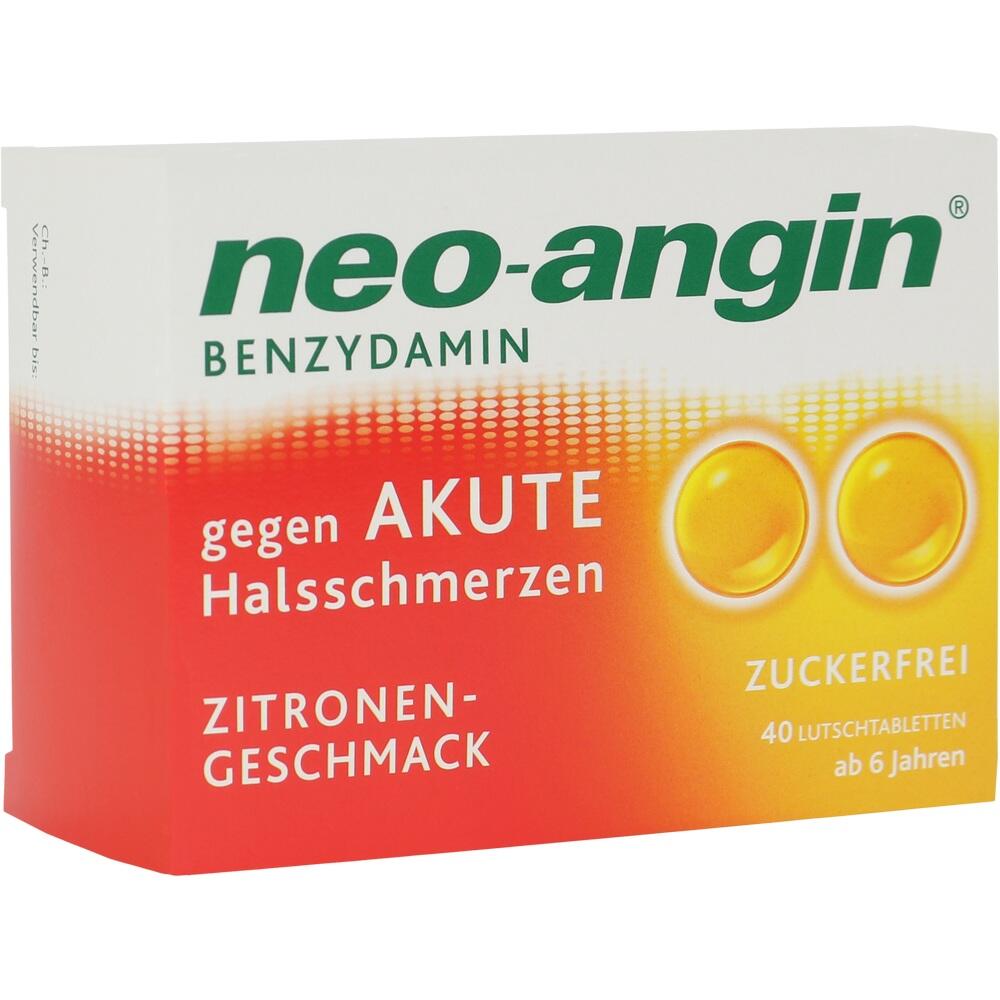 NEO-ANGIN Benzydamin akute Halsschmerzen Zitrone