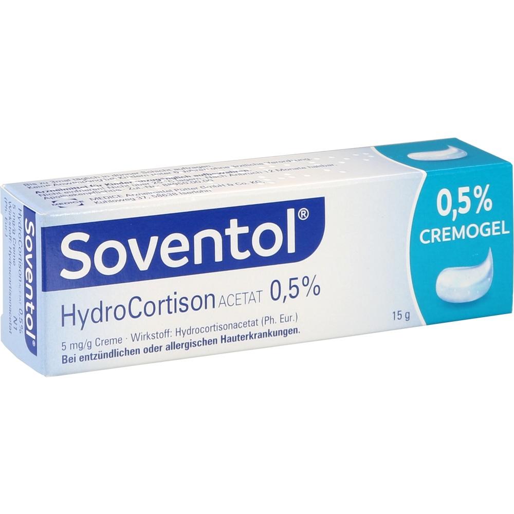 SOVENTOL Hydrocortisonacetat 0,5% Creme