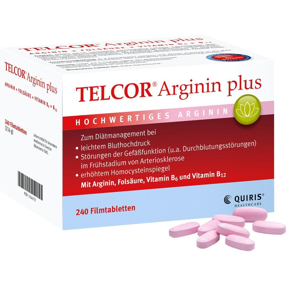 TELCOR Arginin plus Filmtabletten