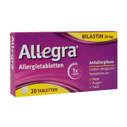 ALLEGRA Allergietabletten 20 mg Tabletten