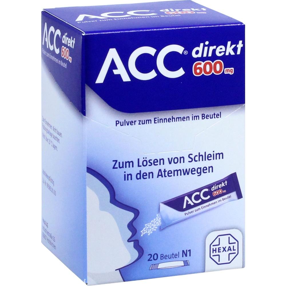 ACC direkt 600 mg Pulver zum Einnehmen im Beutel