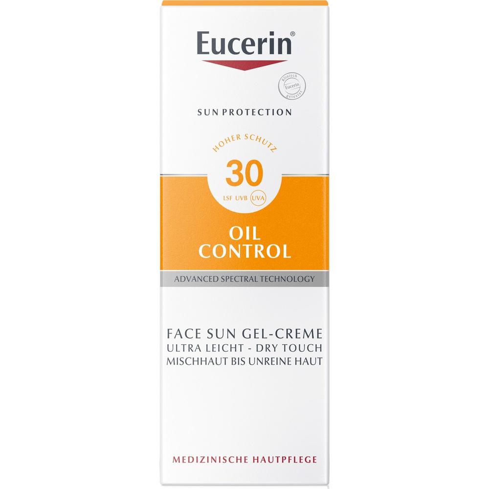 EUCERIN Sun Gel-Creme Oil Contr.Anti-Gl.Eff.LSF 30
