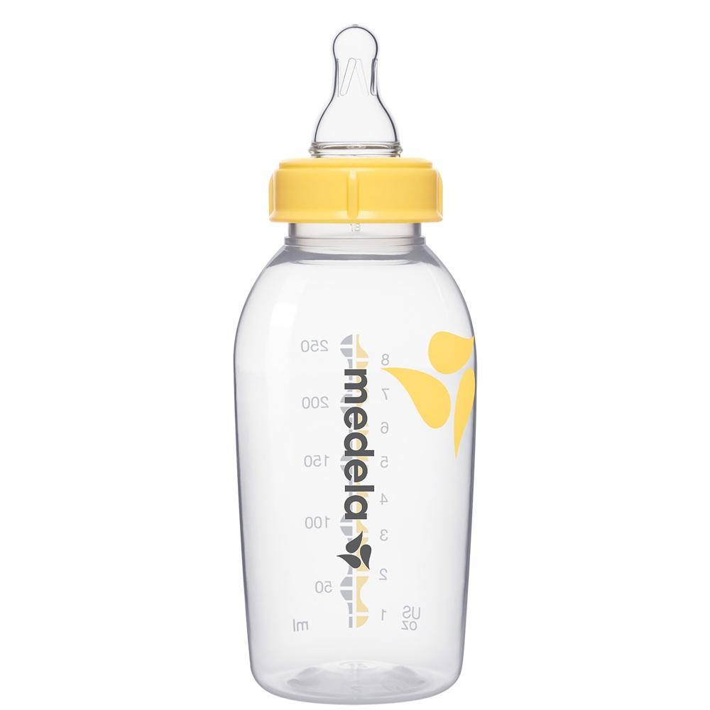 MEDELA Milchflasche 250 ml m.Sauger Gr.M