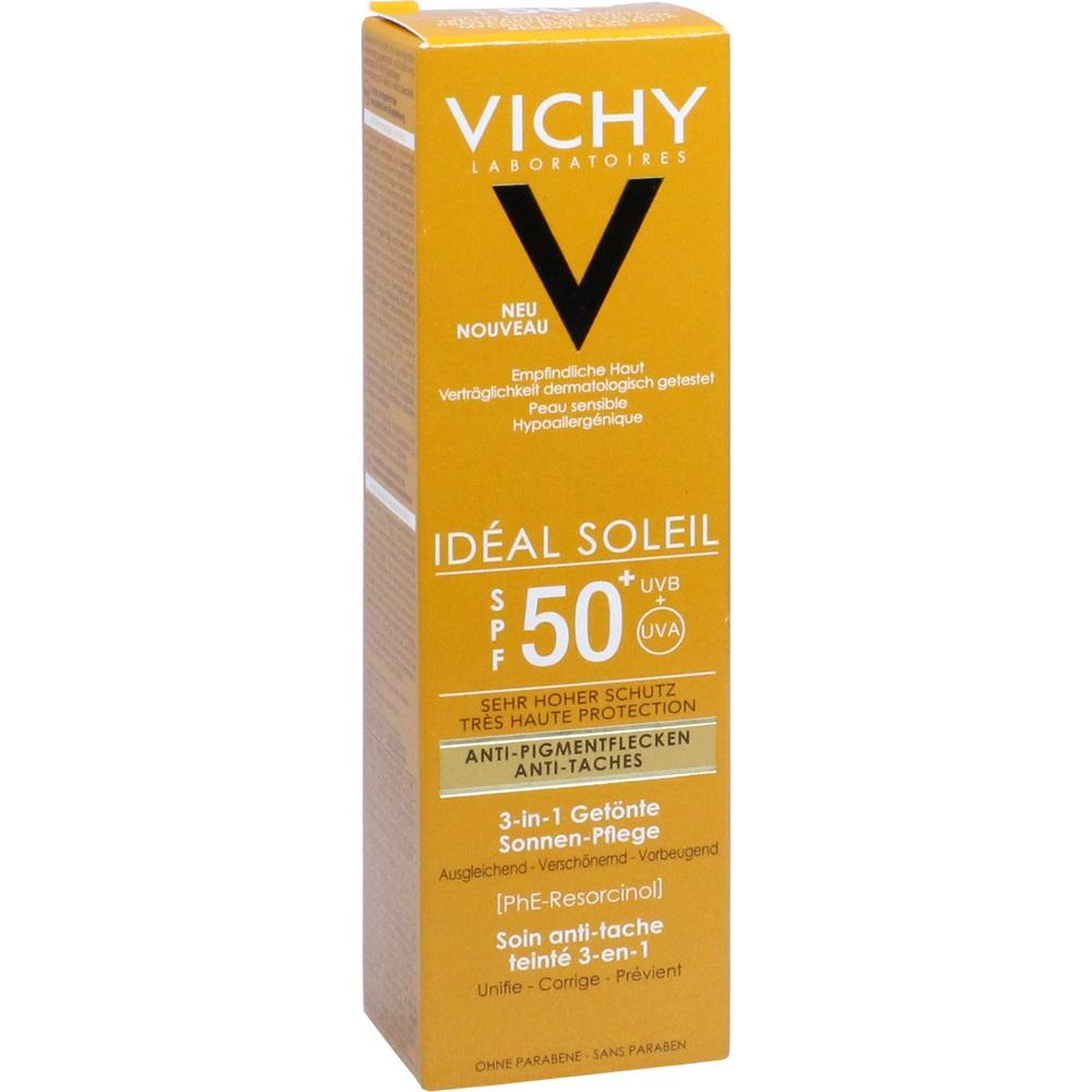 VICHY IDEAL Soleil Anti-Pigmentflecken Cr.LSF 50+