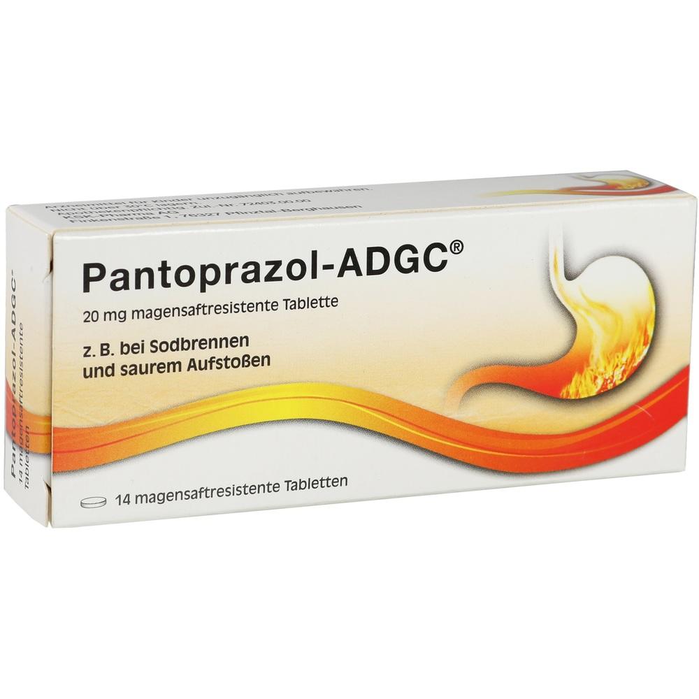 PANTOPRAZOL ADGC 20 mg magensaftres.Tabletten