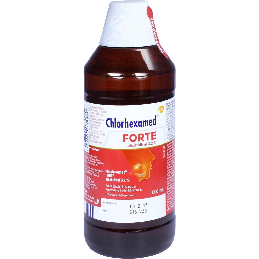 CHLORHEXAMED FORTE alkoholfrei 0,2% Lösung