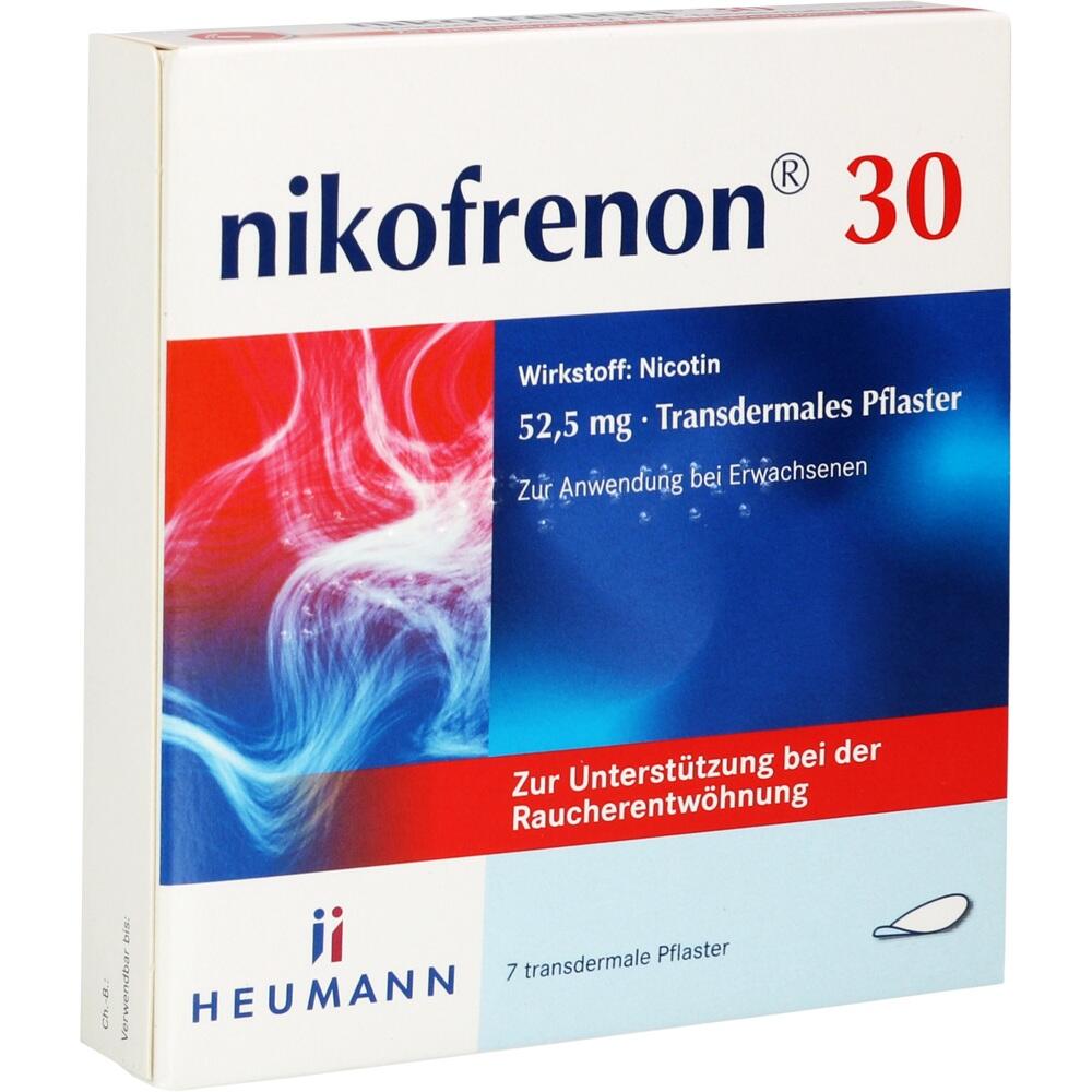 NIKOFRENON 30 Heumann transdermale Pflaster