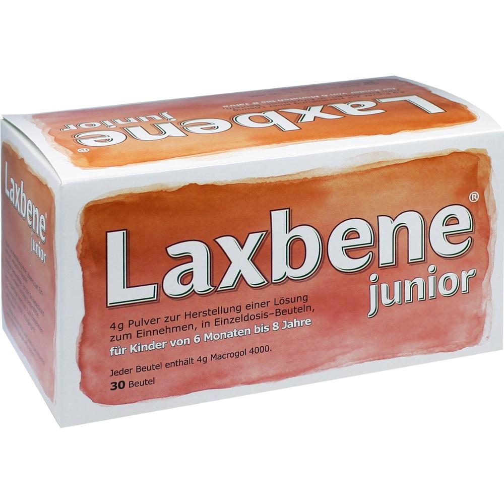 LAXBENE junior 4 g Plv.z.H.e.Lsg.z.Einn.Kdr.6M-8J