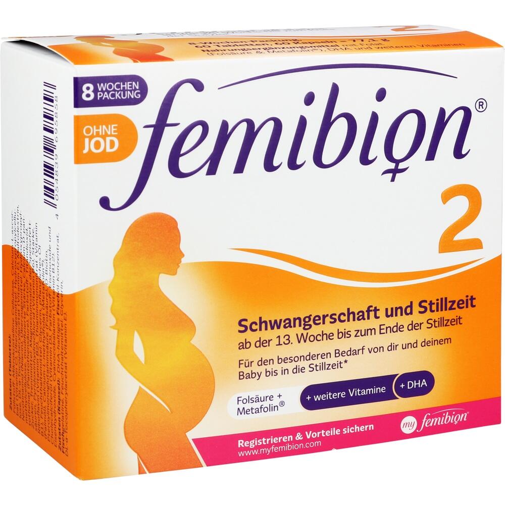 FEMIBION 2 Schwangerschaft+Stillzeit ohne Jod Kpg.