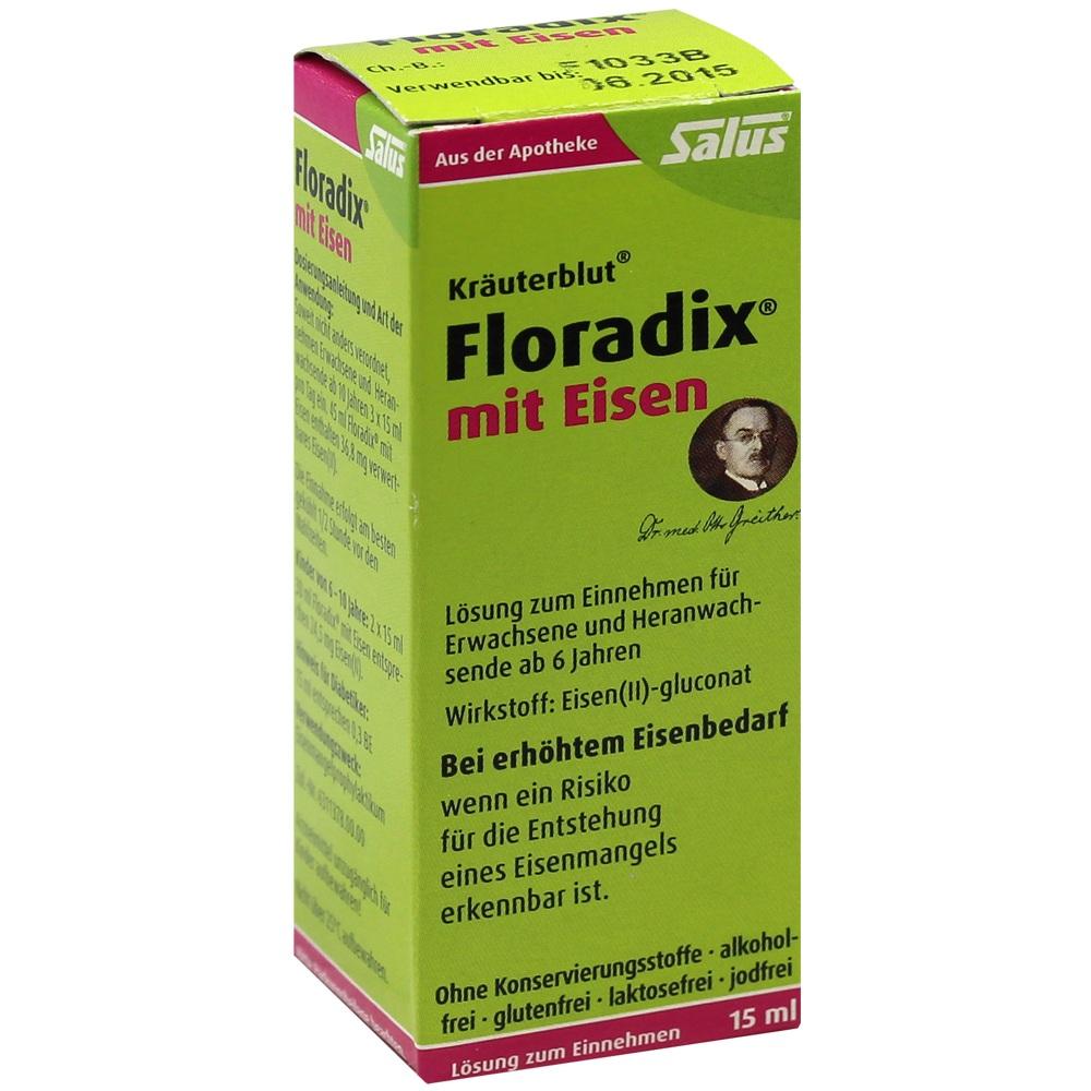 FLORADIX mit Eisen Lösung zum Einnehmen