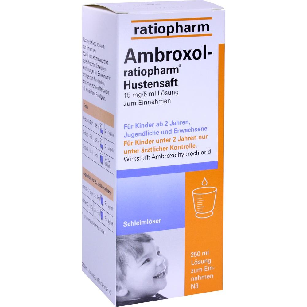 AMBROXOL-ratiopharm Hustensaft