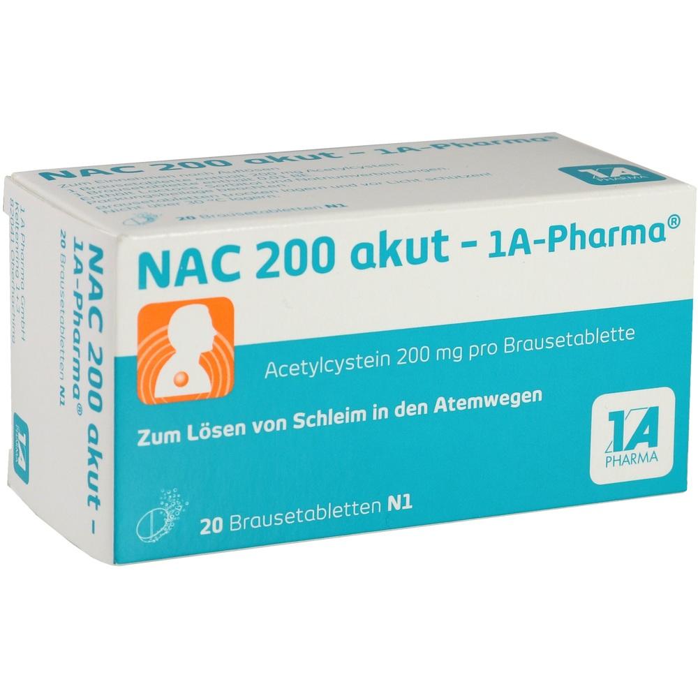 NAC 200 akut-1A Pharma Brausetabletten