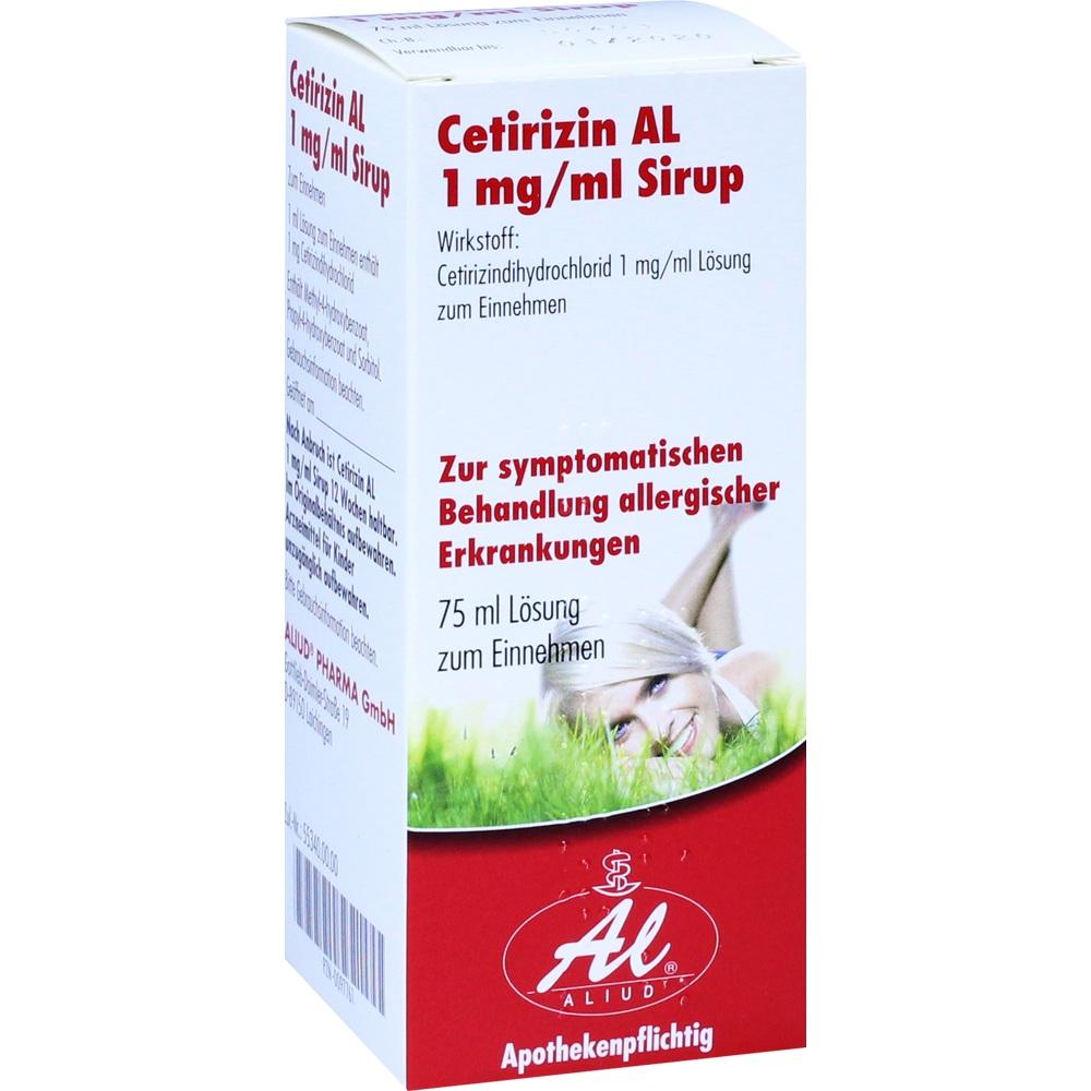 CETIRIZIN AL 1 mg/ml Sirup