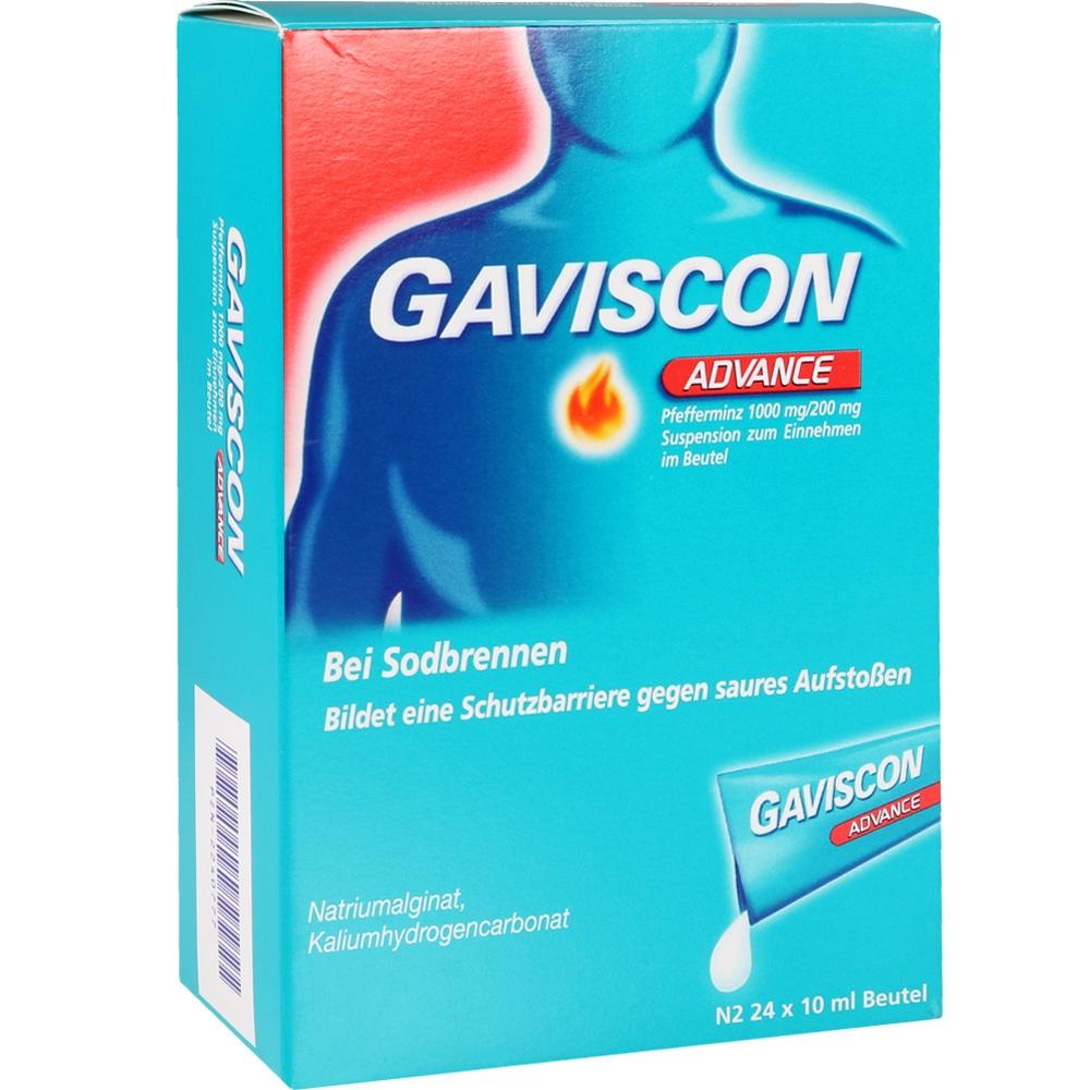 GAVISCON Advance Pfefferminz 1000mg/200mg SUS Btl.