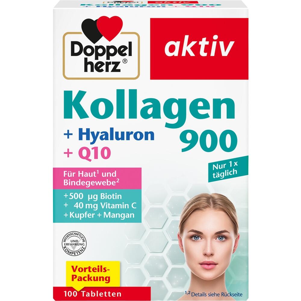 DOPPELHERZ Kollagen 900 Tabletten