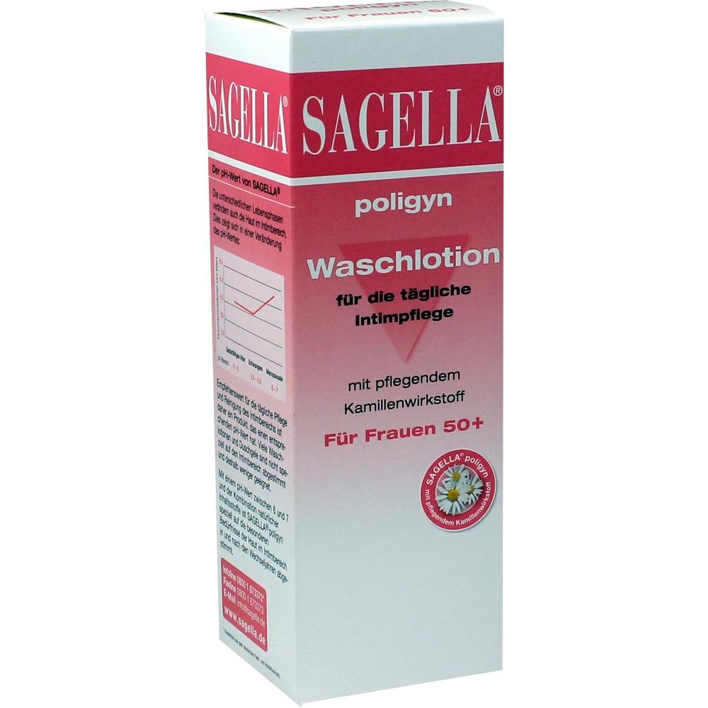 SAGELLA poligyn Intimwaschlotion für Frauen 50+