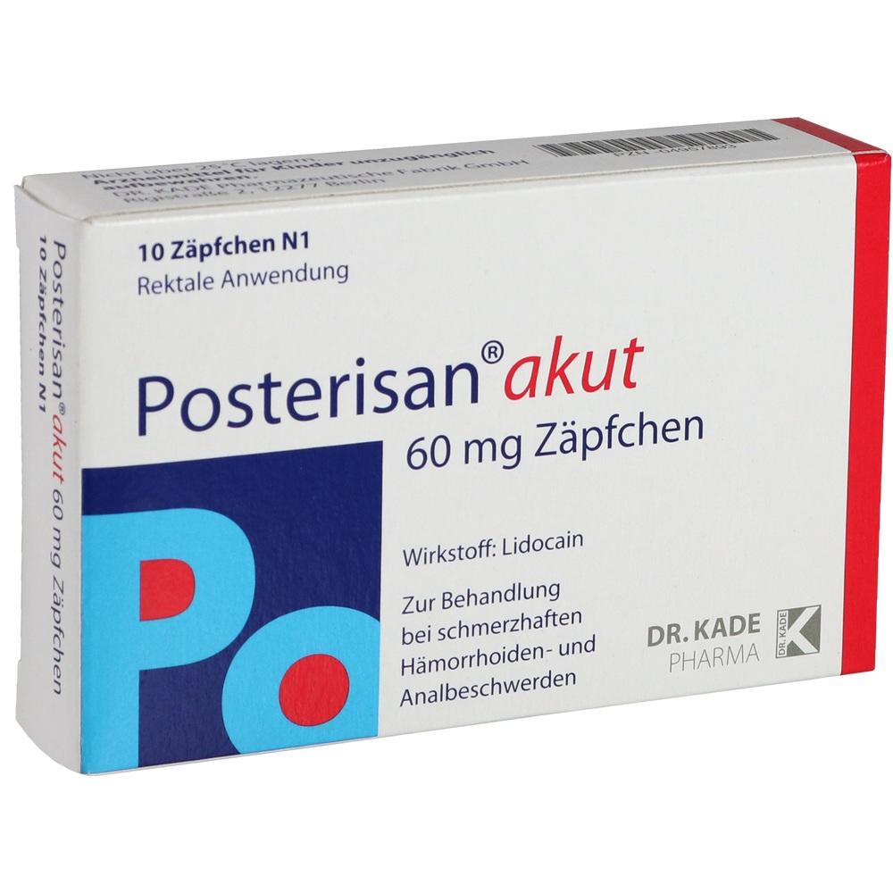 POSTERISAN Akut Zäpfchen