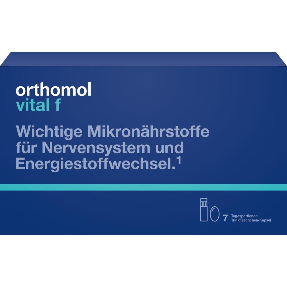 ORTHOMOL Vital F Trinkfläschchen/Kaps.Kombipack.